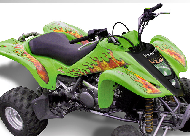 Kawasaki KFX450 Wrap