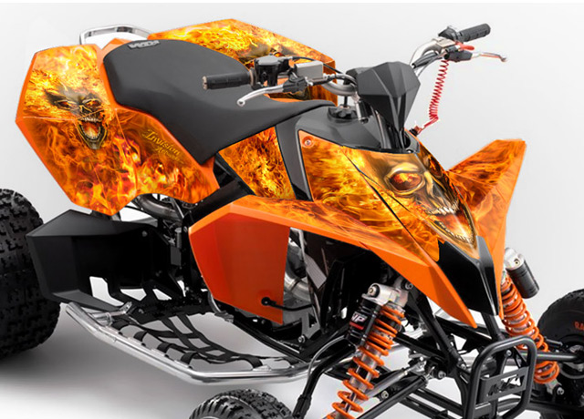 KTM 500 Quad Wrap
