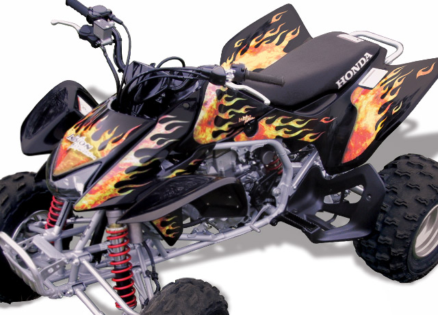 Honda 450R graphics